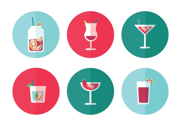 Beverages Icon Vectors