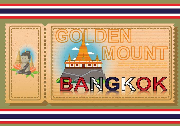 Free Bangkok Illustation vector