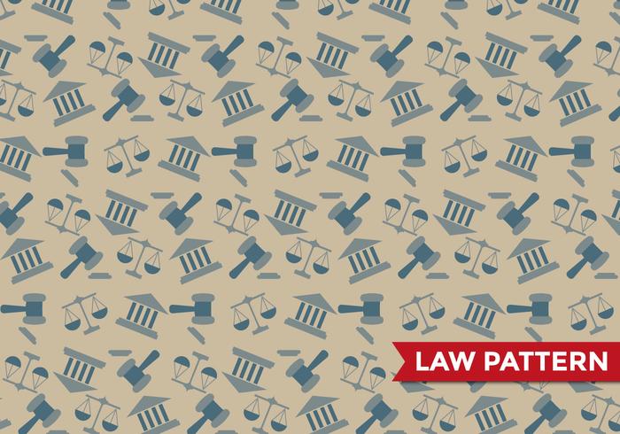 Justice Law Pattern Vector