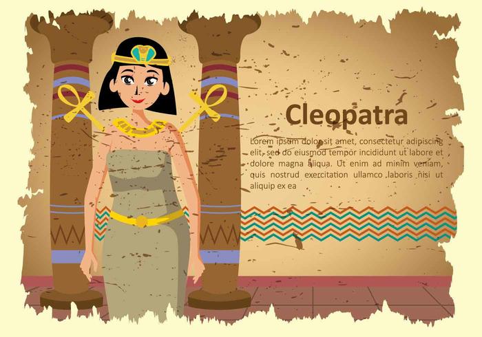 Ilustración libre de Cleopatra vector