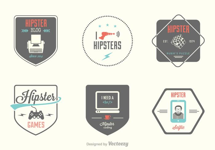 Free Hipster Vector Labels Free Hipster Vector Labels