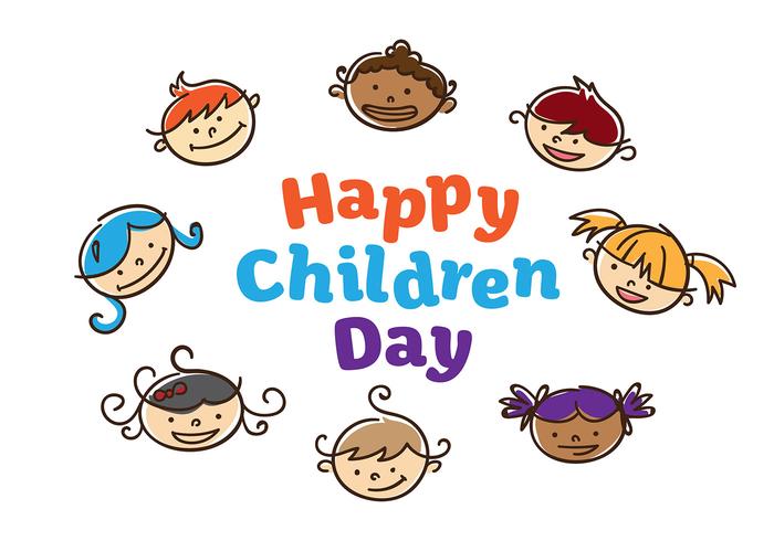 Children Day Vector