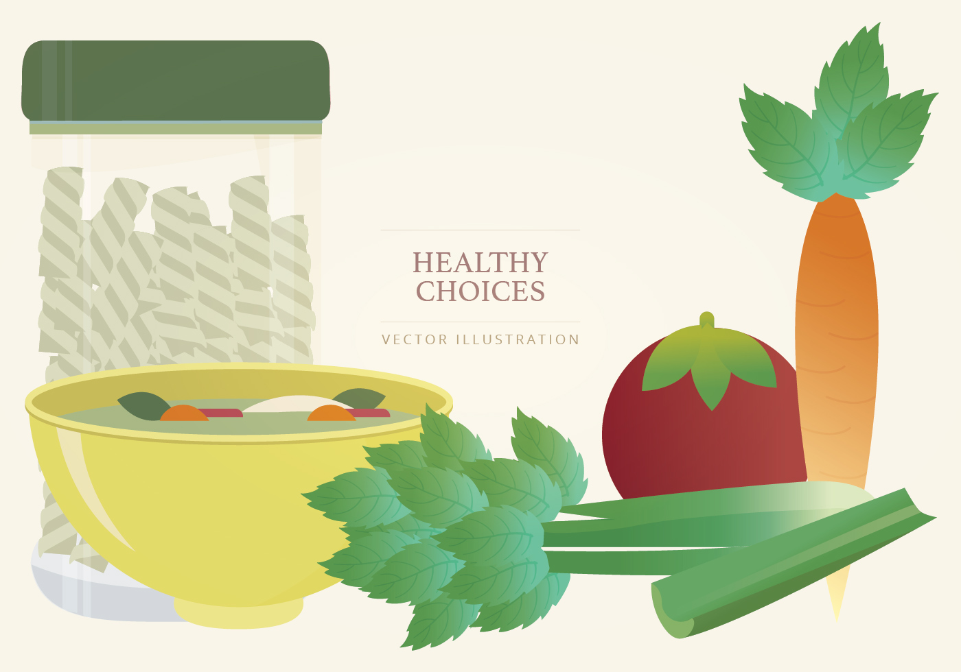 Produce Vector Illustration 124789 Vector Art at Vecteezy