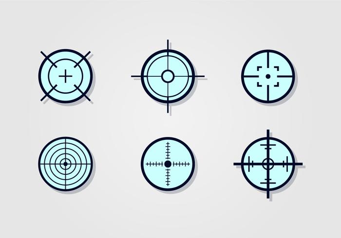 Laser Tag Target Vector Set