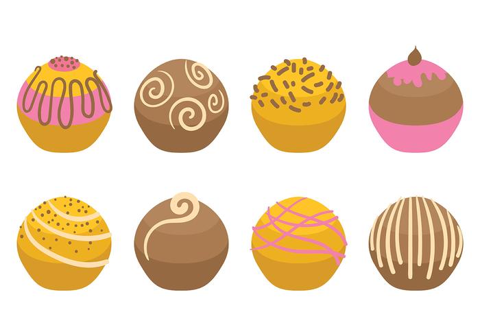 Free Truffles Icons Vector