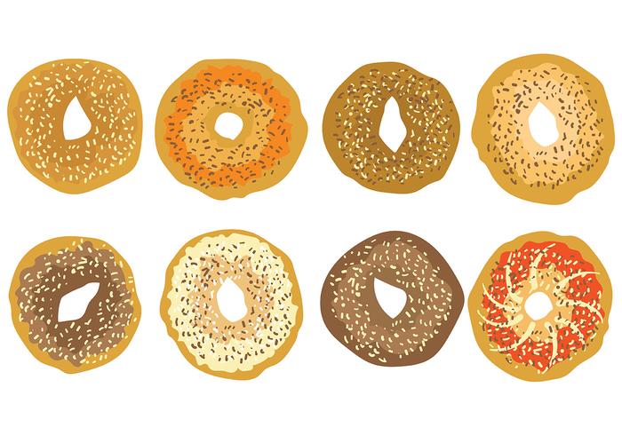 Free Bagel Icons Vector