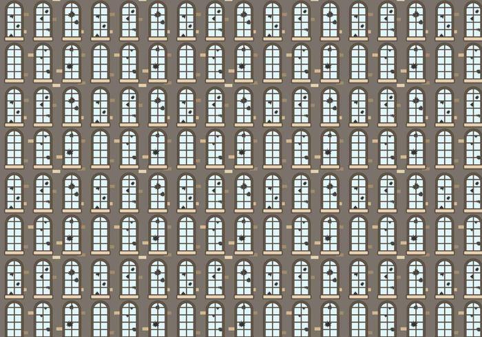 Broken Windows Pattern Vector Broken Windows Pattern Vector
