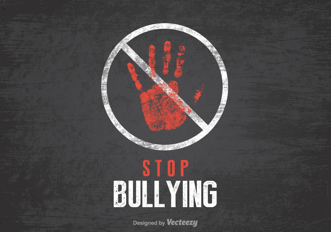 Stop Bullying Logo By Shirley Taylor Poster Zazzle - vrogue.co