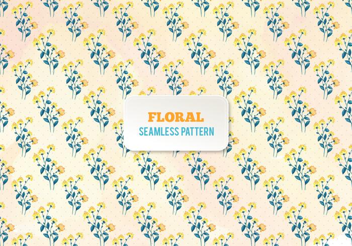 Free Vector Watercolor Floral Pattern