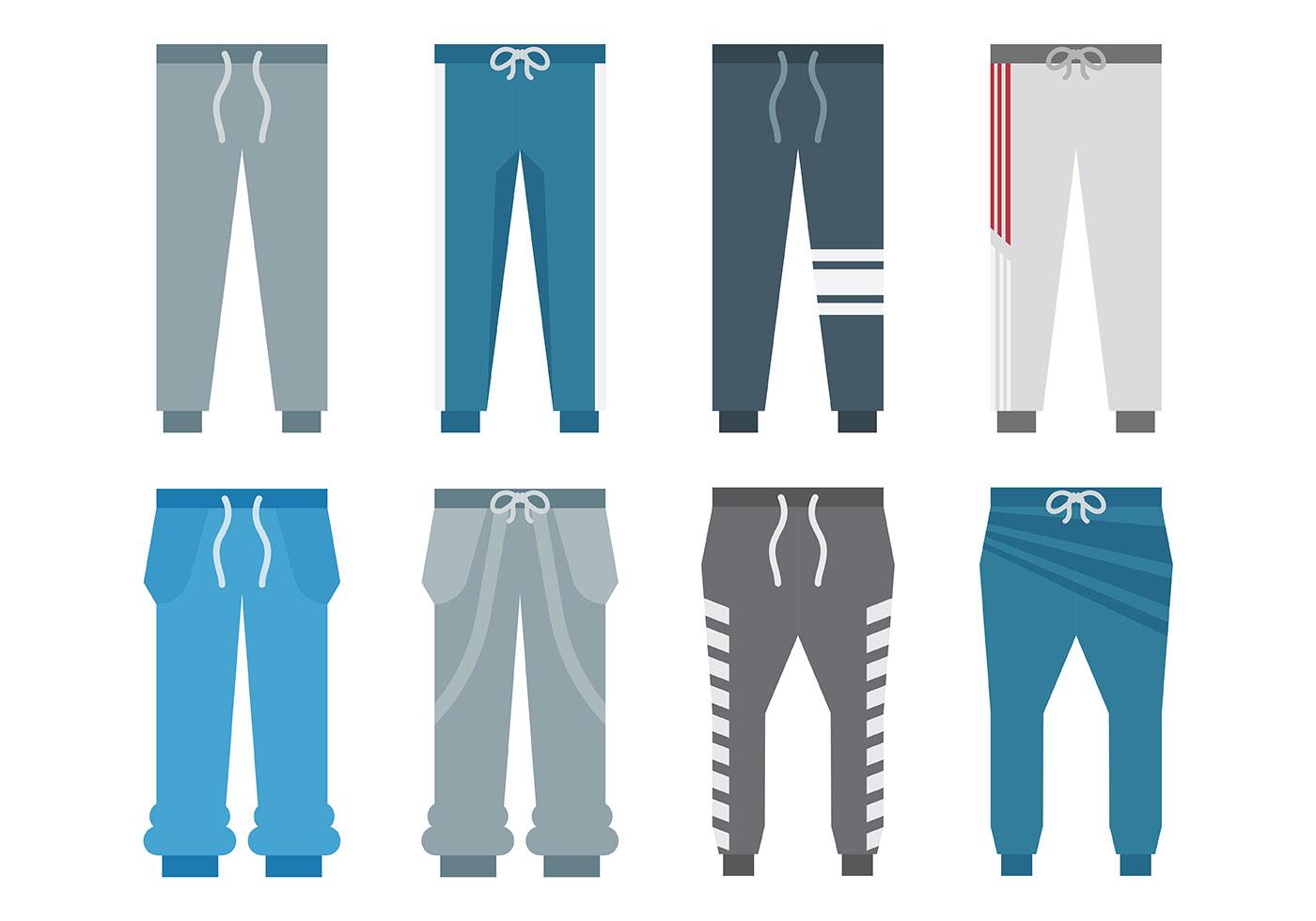 Free Sweatpants Icons Vector 124894 Vector Art at Vecteezy