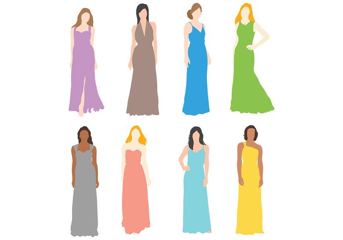 Free Bridesmaid Icons Vector