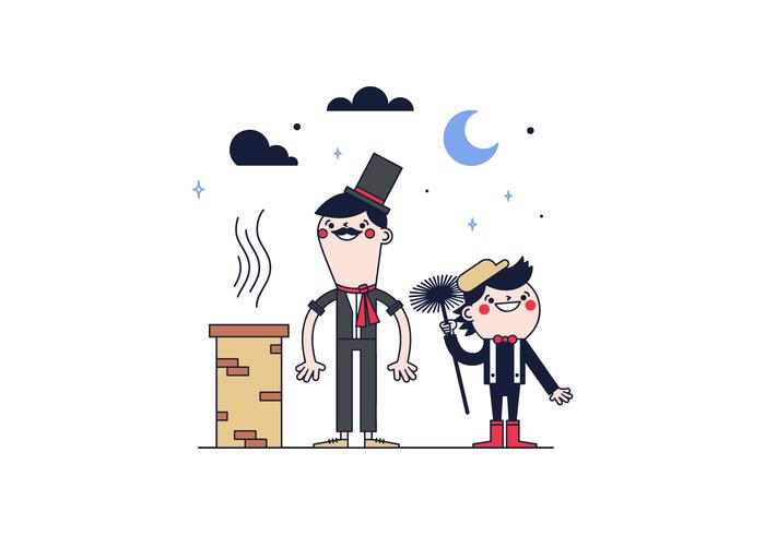 Chimney Sweep Vector