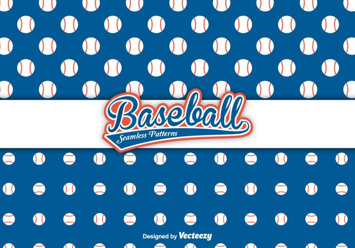 Baseball Vector Patterns