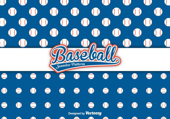 Baseball Vector Patterns