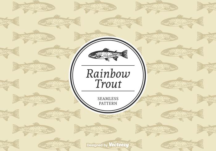 Free Rainbow Trout Vector Pattern