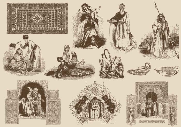 Brown Arabian Illustrations Brown Arabian Illustrations