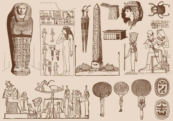 Brown Egypt Art Brown Egypt Art