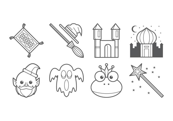Free Fairy Tales Icon Vector Free Fairy Tales Icon Vector