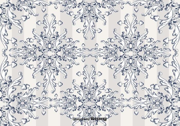 Vintage Toile Vector