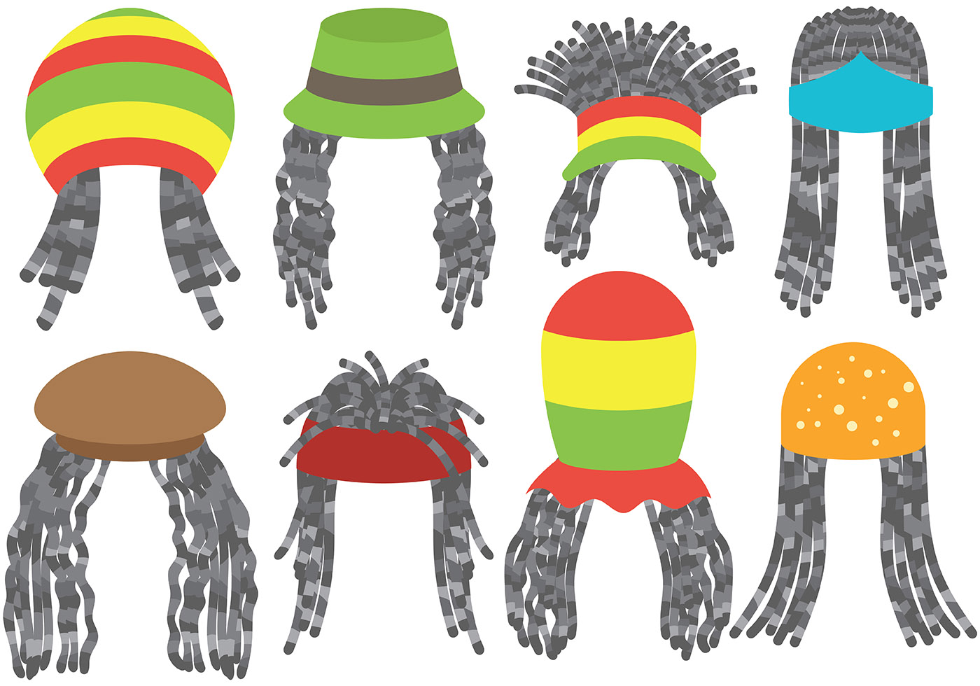 Dreadlocks Free Vector Art - (109 Free Downloads)