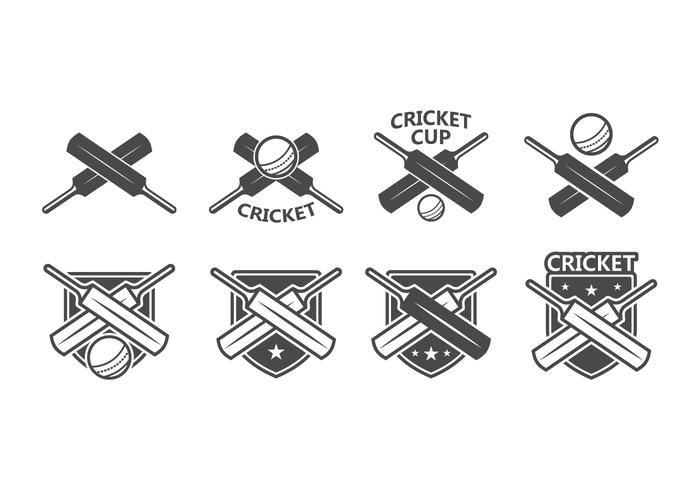Cricket Vector Badge