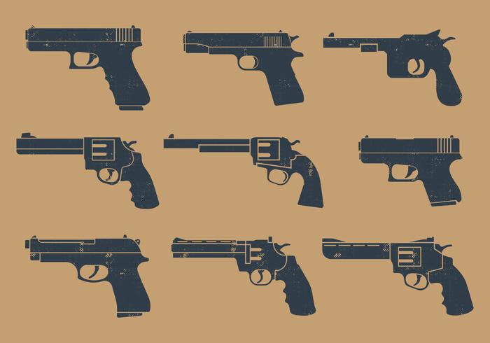 Handgun Pictogram Handgun Pictogram