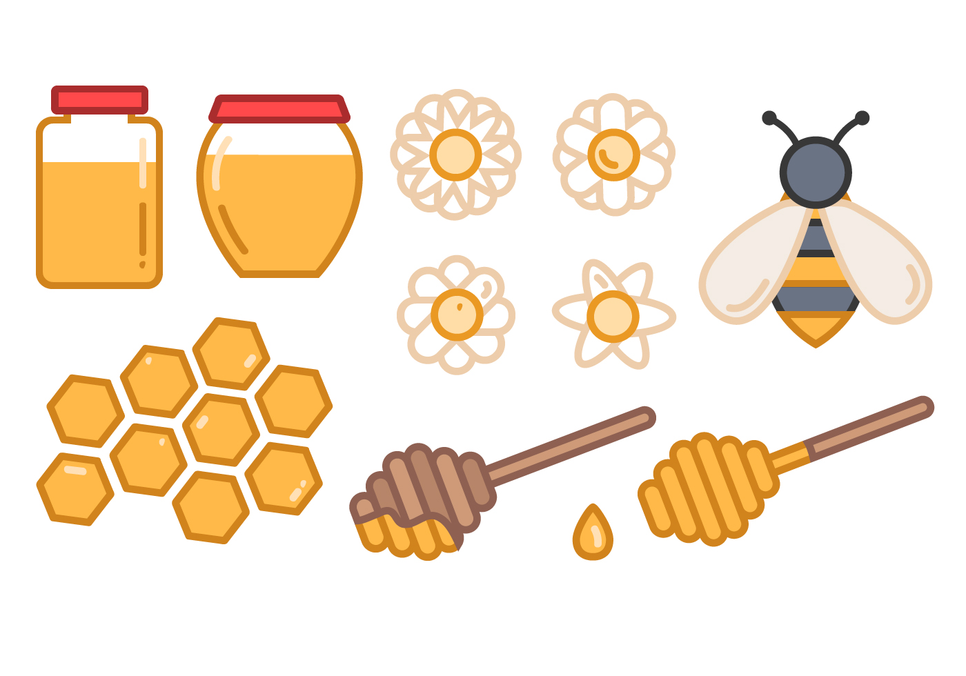 Honey Free Vector Art (7,258 Free Downloads)