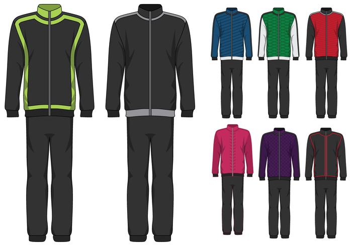 Tracksuit Design Illustration vector