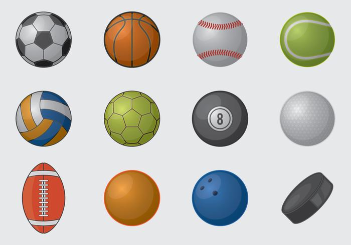 Sports Balls vector