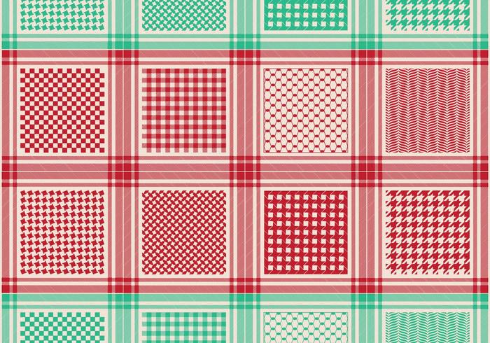 Classical Keffiyeh Pattern vector