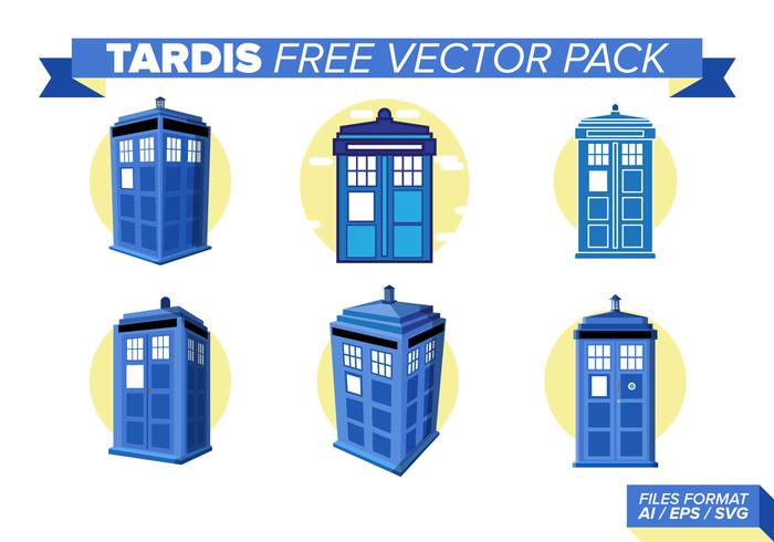 Tardis Free Vector Pack Tardis Free Vector Pack