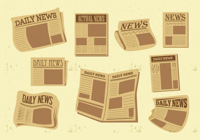 Old Newspaper Vector