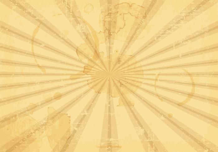 Sunburst Grunge Vector Background