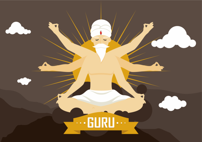 Guru Vector Illustration 