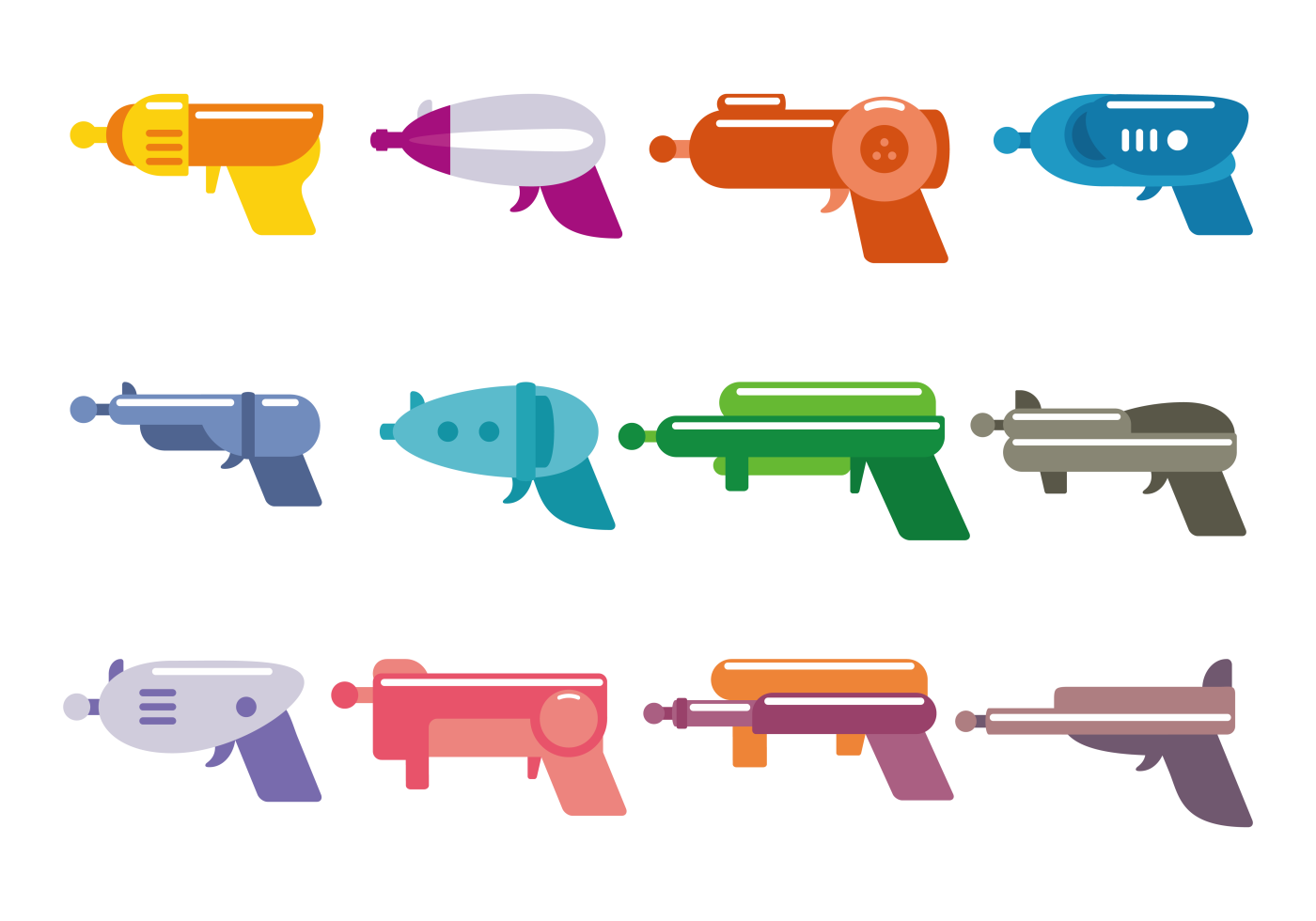 Laser Tag Gun Game Icon Vector Laser Tag Futuristic Logo Weapon