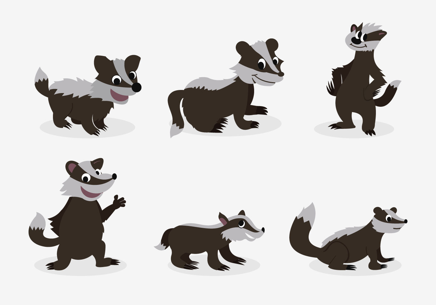 Browse 193 incredible Badger Cartoon vectors, icons, clipart graphics, and ...