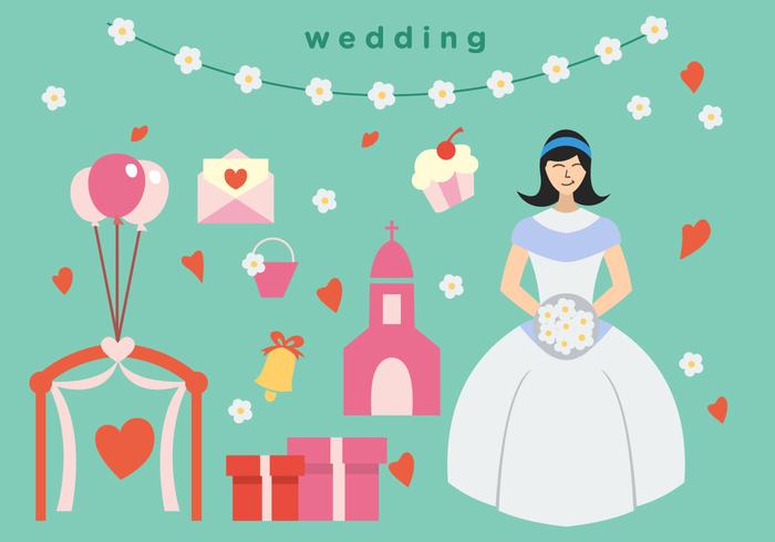 Bride Wedding Vector Pack