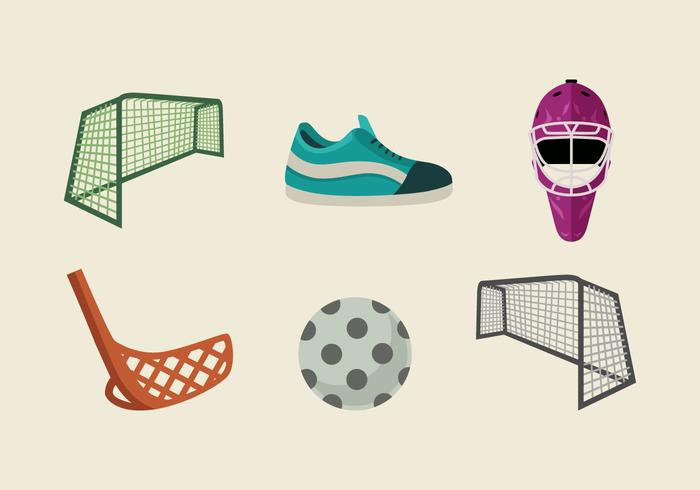 Pack de vectores de Floorball