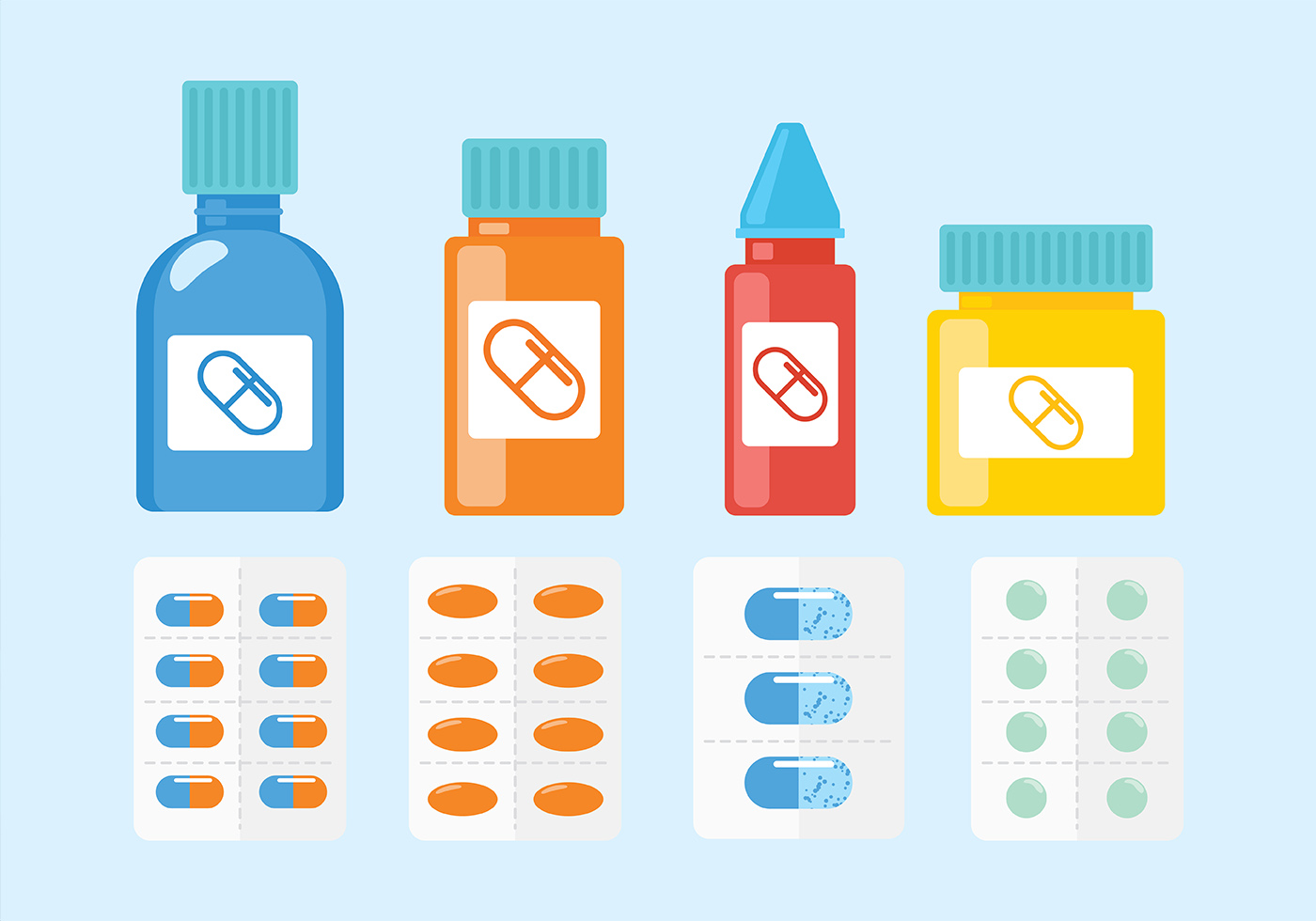 Pill Box Vector 125730 Vector Art at Vecteezy