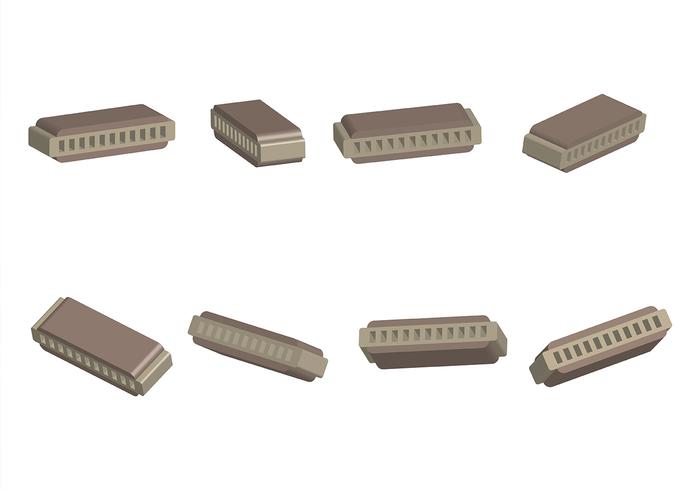 Harmonica Vector Harmonica Vector