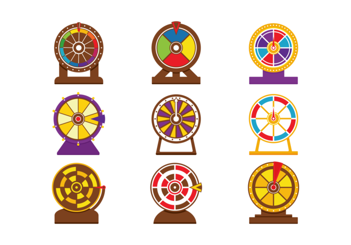 Vector Spinning Wheel Juego