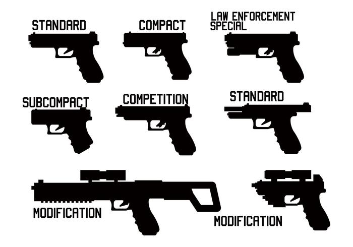 Glock Vector Glock Vector