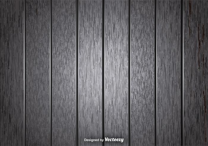 Vector Gray Wooden Planks Background