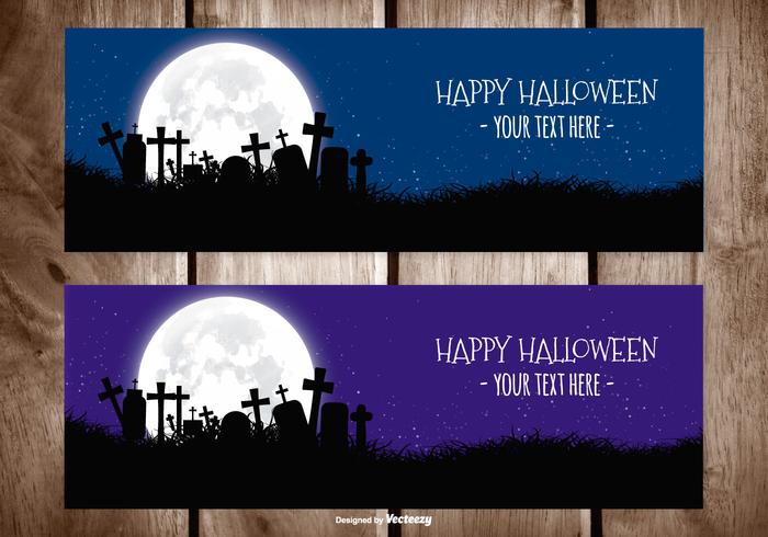 Halloween Vector Banner Halloween Vector Banner