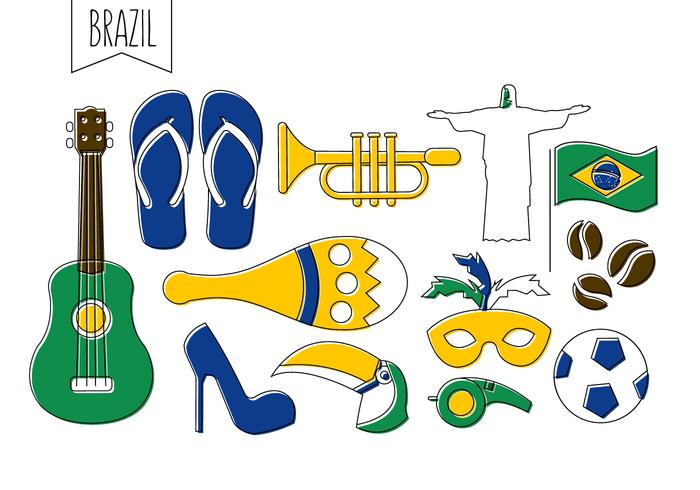 Free Brazilian Vector Icons