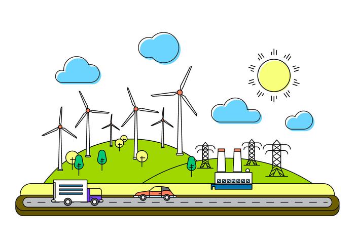 Energy Vector Illustration