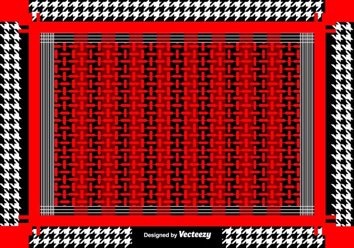 Vector Keffiyeh Vector Pattern