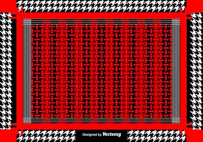 Vector Keffiyeh Vector Pattern