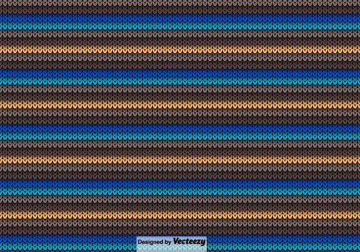 Vector Knitted Colorful Texture