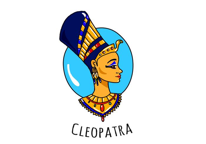 Vector libre del carácter de Cleopatra